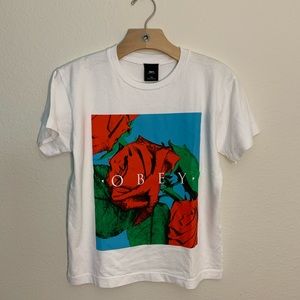 OBEY fitted tee